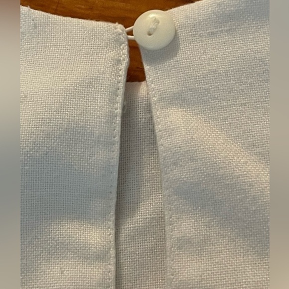 2T Peter Thomas Roth white sleeveless floral petticoat button back dress - Picture 2 of 7